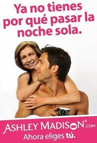 Illustration for article titled Ashley Madison Takes a Very Cheap Shot at Spain's Queen Sofia